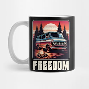 Vanlife is Freedom Mug